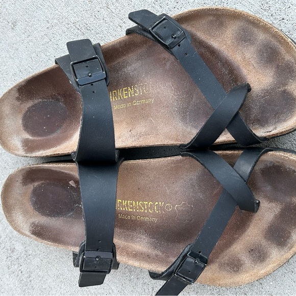 Womens BIRKENSTOCK MAYARI Black Summer Sandals sz 41 US 10 - Picture 7 of 10